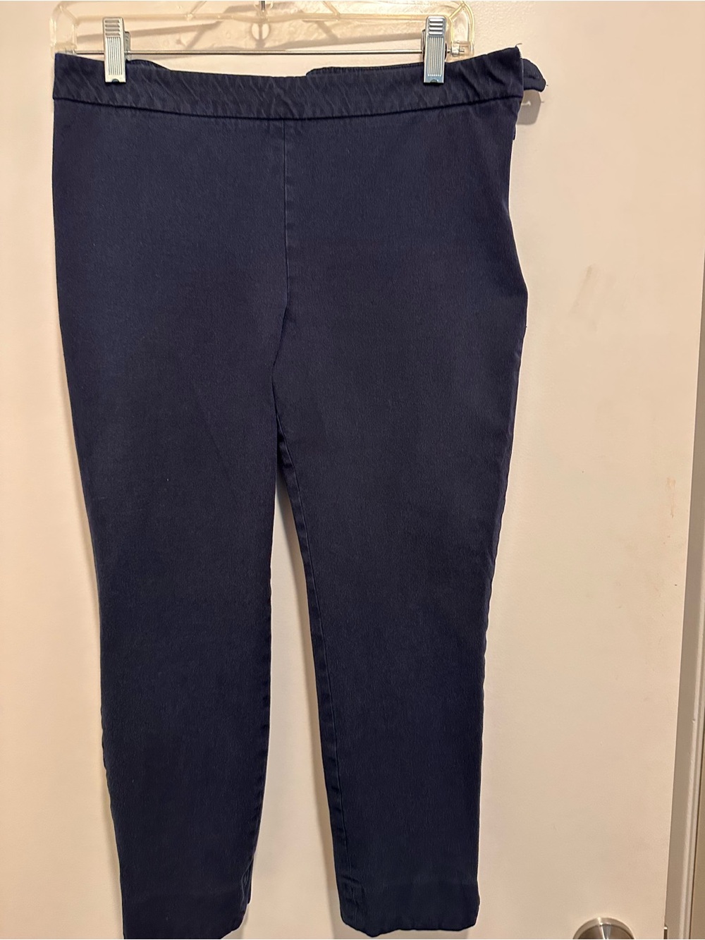 Talbots Navy Ankle Crop Slim Stretch Jeans